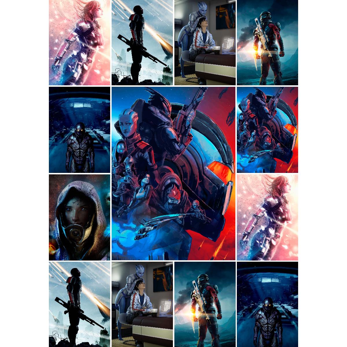 Interior Design Ideas - Mass Effect Gaming Poster Print Modern