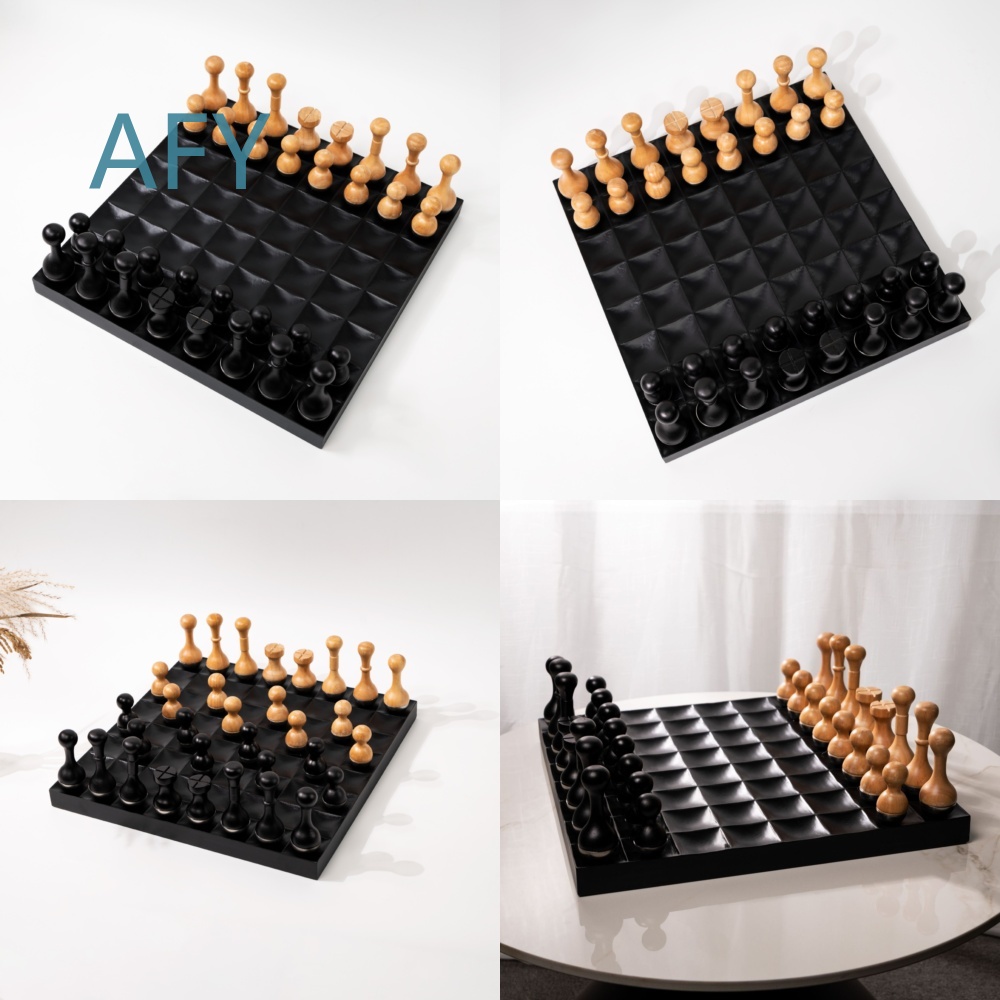 Interior Design Luxury House - Modern Luxury Wobbly Chess Set Decor