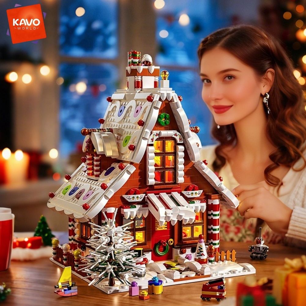KAVOWORLD 1614PCS Christmas Gi - đánh giá và giá Interior Design Lego