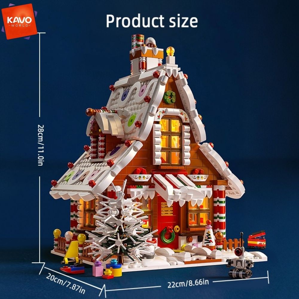 KAVOWORLD 1614PCS Christmas Gi - đánh giá và giá Interior Design Lego