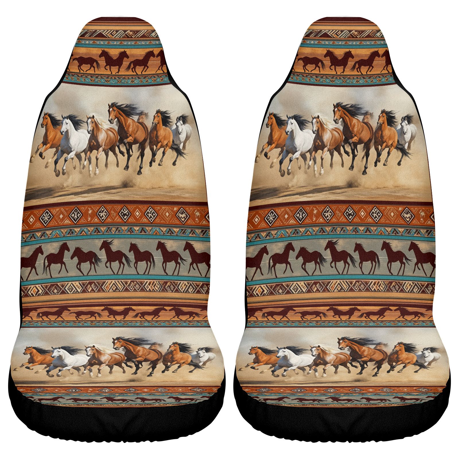 Car Seat Covers With Horse Pat - đánh giá và giá Interior Design Earth Tones