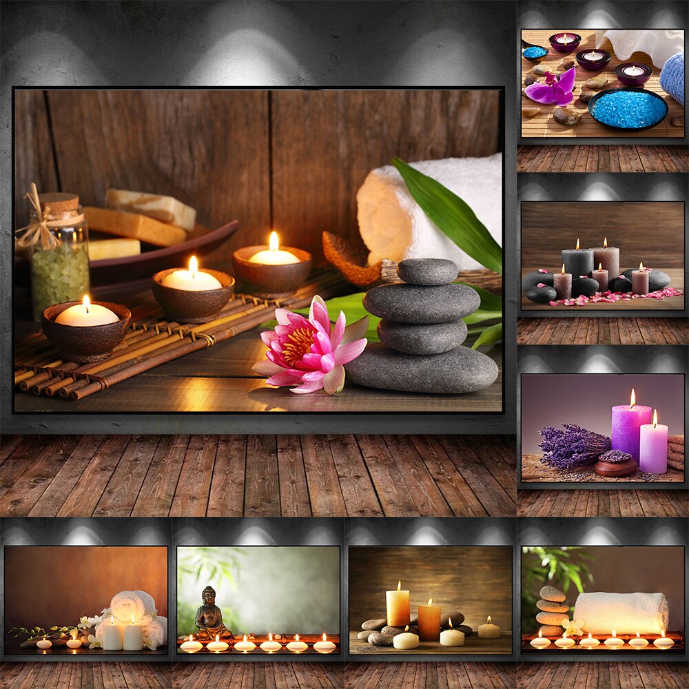 Candle Spa Zen Stone Orchid Fl - đánh giá và giá Interior Design Sketch