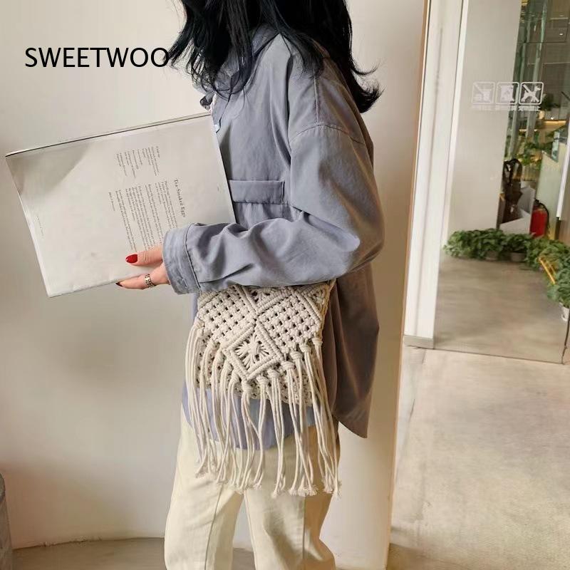 2026 Ethnic Tassel Cotton Thre - đánh giá và giá Interior Design Earth Tones