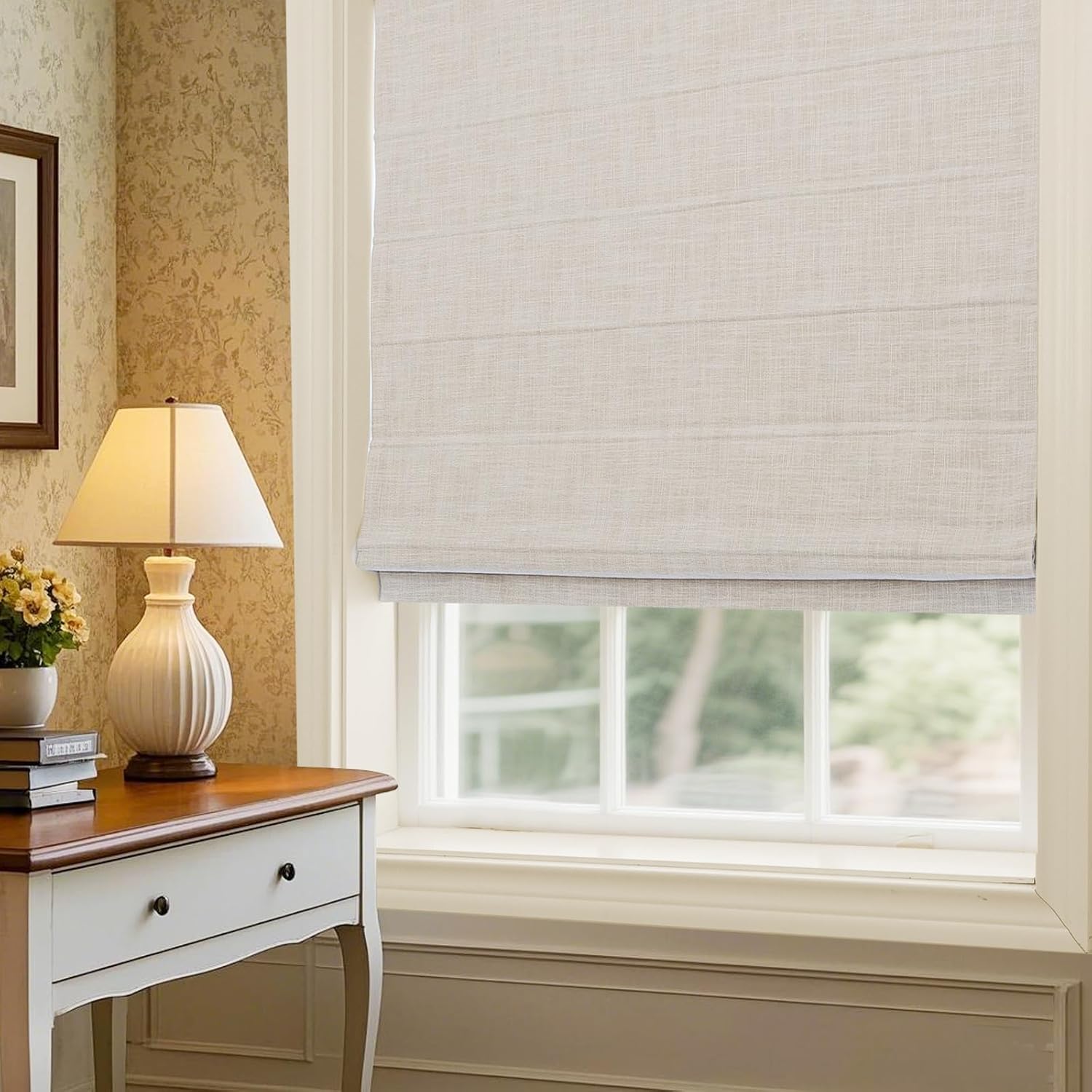 Luxury High Quality Easy to In - đánh giá và giá Linen Roller Blind